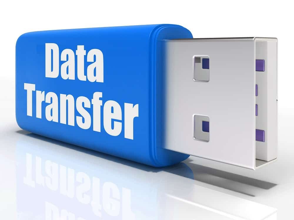 data transfer pen drive shows files transfer or storage
